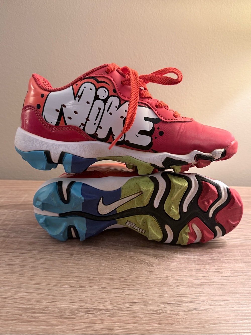 Nike Alpha Huarache 4 Keystones. Youth Baseball Cleats